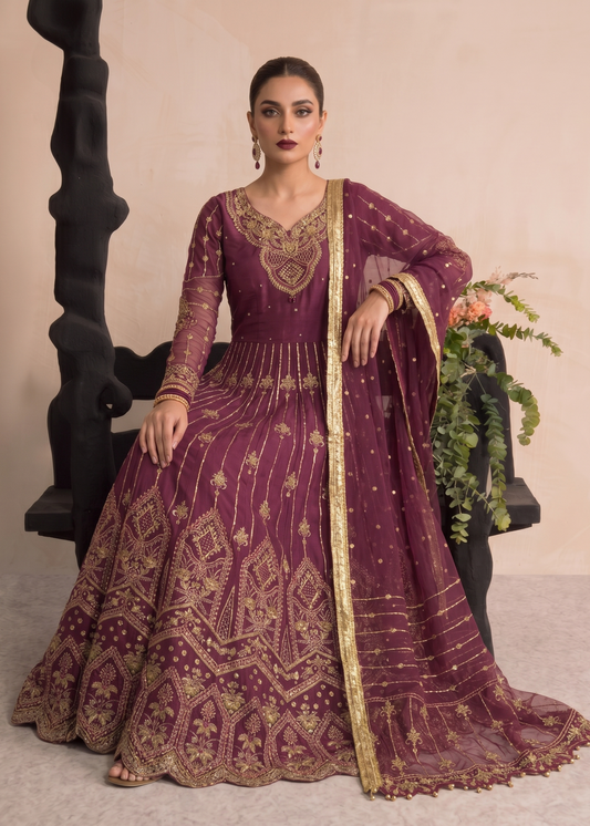 Organza Embroidered Party Wear Suit Online in Sri Lanka India Australia