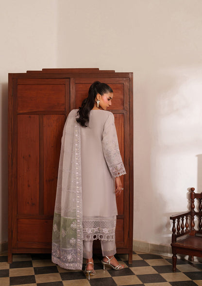 Organza Maroon Embroidered Pakistani Designer Suit Online in Sri Lanka India Australia