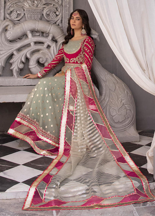 Readymade Pista Handmade Anarkali