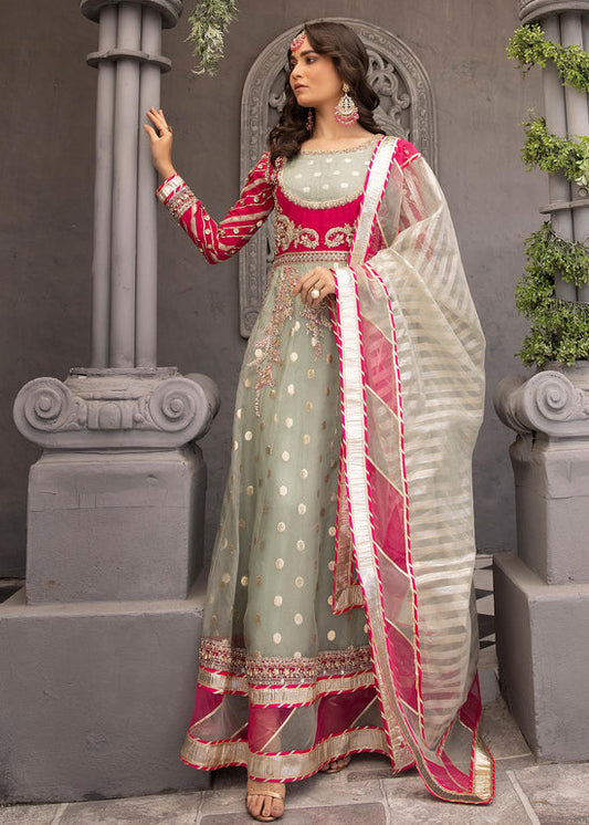 Readymade Pista Handmade Anarkali