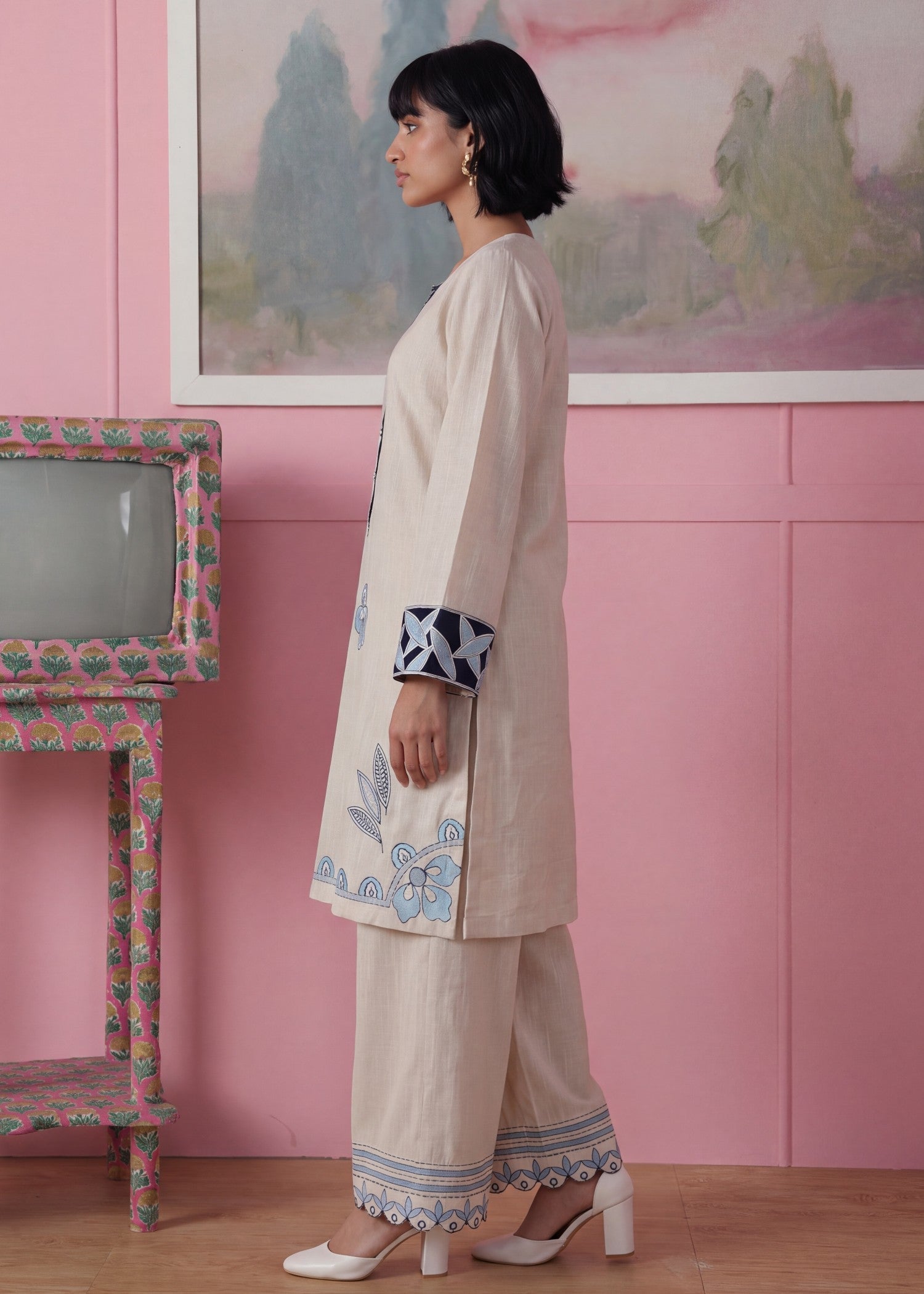 Pakistani Daily Wear Khaddar Kurta Set Online in Sri Lanka India Australia