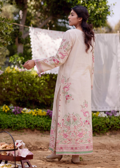 Pakistani Designer Baby Pink Lawn Suit Online in KSA Riyadh Saudi Arabia Oman Bahrain Qatar