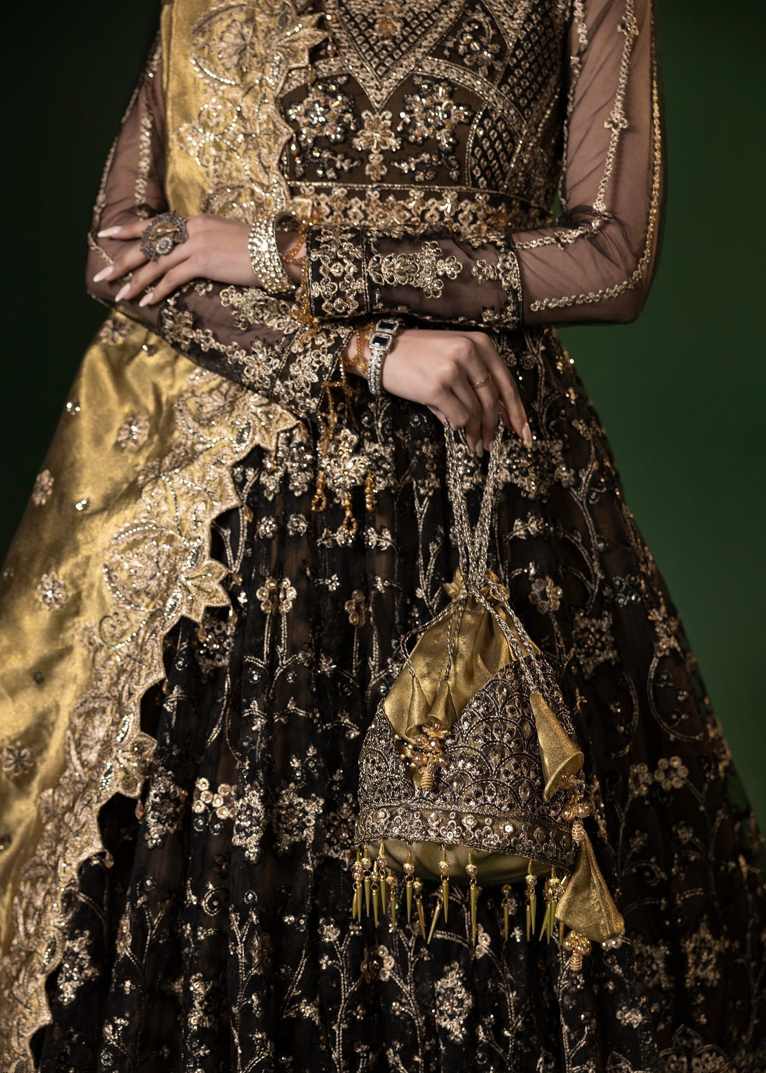 Pakistani Designer Black Net Salwar Kameez Online in KSA Riyadh Saudi Arabia Oman Bahrain Qatar