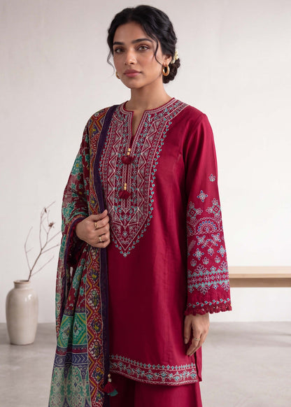 Pakistani Designer Carmine Dhanak Salwar Kameez Online in KSA Riyadh Saudi Arabia Oman Bahrain Qatar