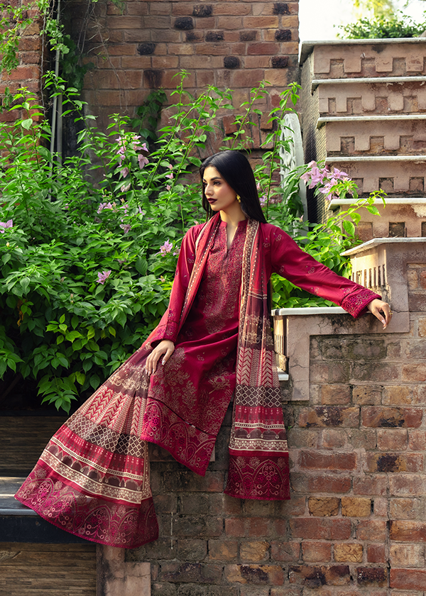 Pakistani Designer Crimson Lawn Salwar Kameez Online in KSA Riyadh Saudi Arabia Oman Bahrain Qatar
