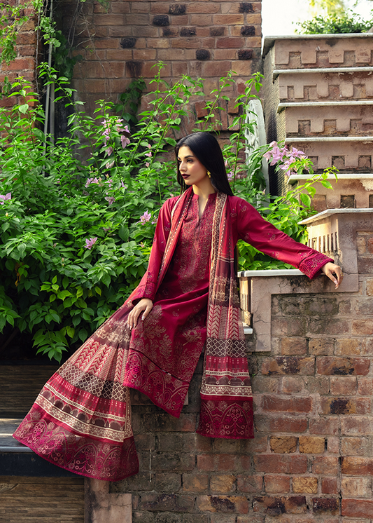 Pakistani Designer Crimson Lawn Salwar Kameez Online in KSA Riyadh Saudi Arabia Oman Bahrain Qatar