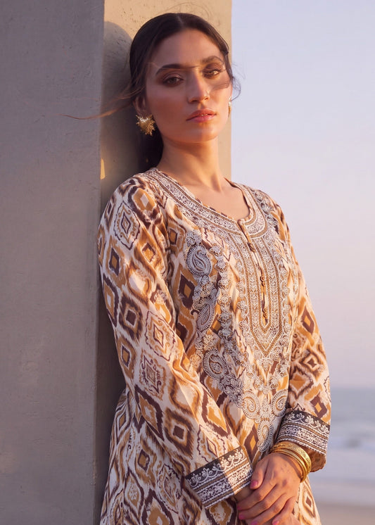 Pakistani Designer Embroidered Kaftan Online in Sri Lanka India Australia