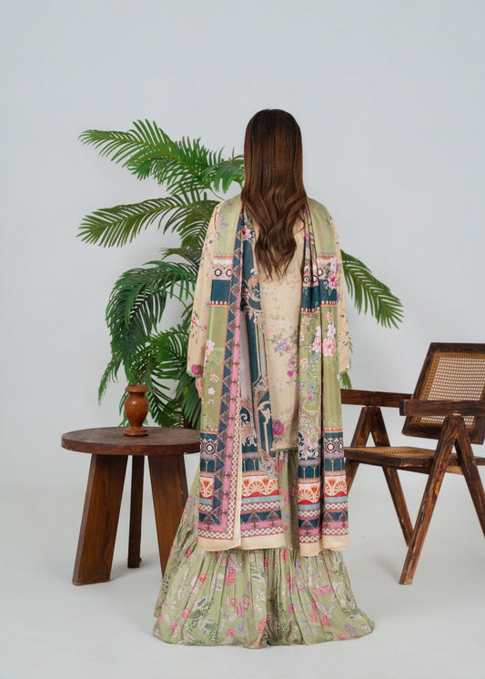 Pakistani Designer Embroidered Lawn Salwar Kameez Online in KSA Riyadh Saudi Arabia Oman Bahrain Qatar
