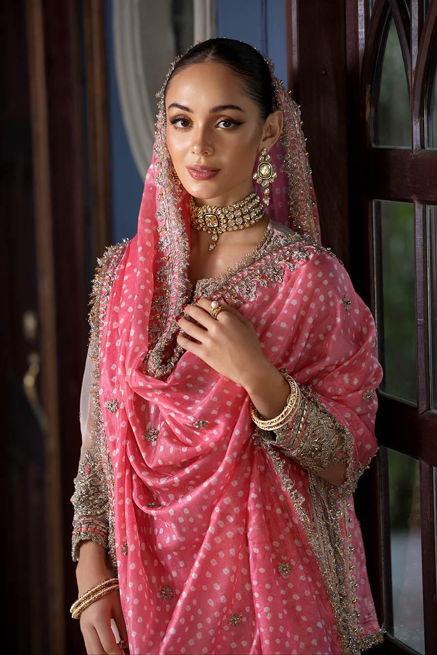 Pakistani Designer Gloss Silk Sharara Gharara Online in KSA Riyadh Saudi Arabia Oman Bahrain Qatar