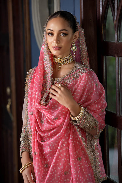 Pakistani Designer Gloss Silk Sharara Gharara Online in KSA Riyadh Saudi Arabia Oman Bahrain Qatar