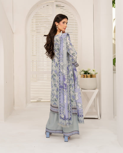 Pakistani Designer Green Lawn Salwar Kameez Online in KSA Riyadh Saudi Arabia Oman Bahrain Qatar