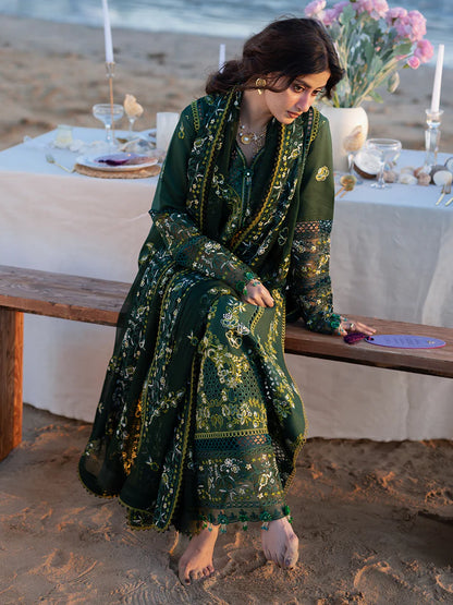 Pakistani Designer Green Lawn Salwar Kameez Online in KSA Riyadh Saudi Arabia Oman Bahrain Qatar