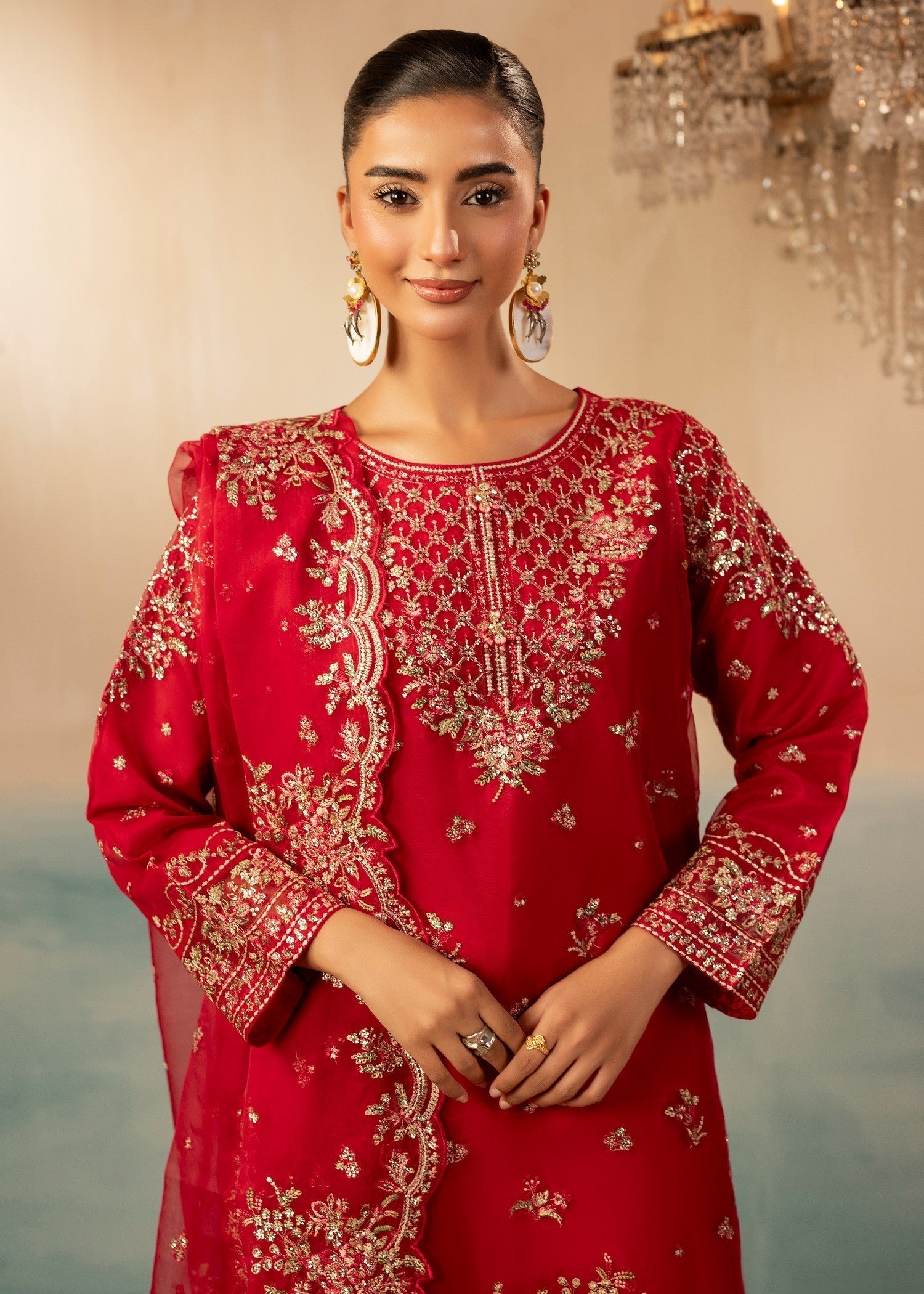 Pakistani Designer Hot Pink Raw Silk Farshi Salwar Kameez Online in KSA Riyadh Saudi Arabia Oman Bahrain Qatar