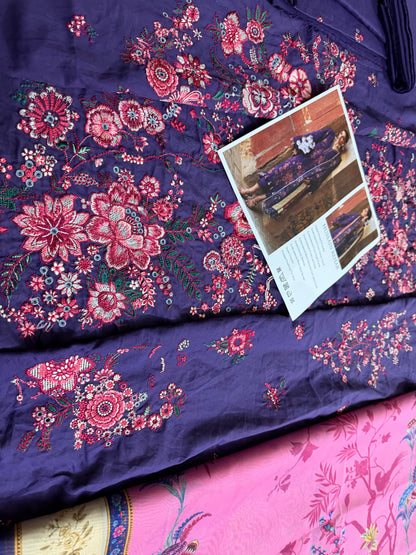 Pakistani Designer Lawn Suit Online in KSA Riyadh Saudi Arabia Oman Bahrain Qatar