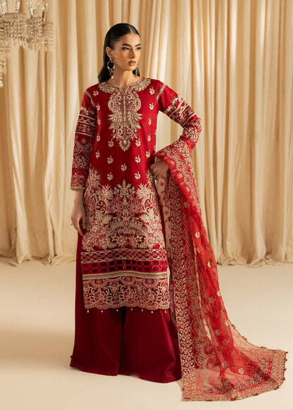 Pakistani Designer Maroon Organza Sharara Gharara Online in KSA Riyadh Saudi Arabia Oman Bahrain Qatar