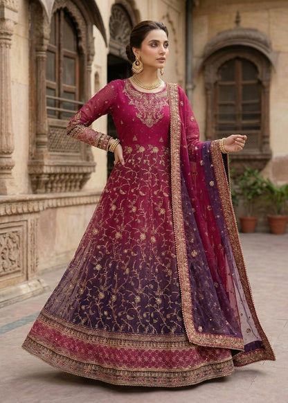 Pakistani Designer Multi Chiffon Salwar Kameez Online in KSA Riyadh Saudi Arabia Oman Bahrain Qatar
