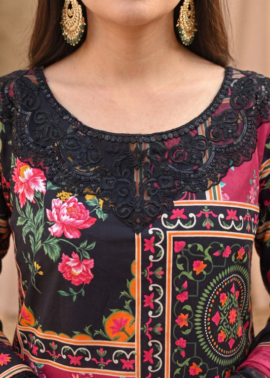 Pakistani Designer Multi Lawn Salwar Kameez Online in KSA Riyadh Saudi Arabia Oman Bahrain Qatar