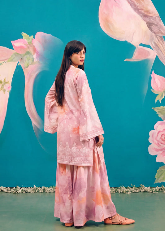 Pakistani Designer Multi Lawn Sharara Gharara Online in KSA Riyadh Saudi Arabia Oman Bahrain Qatar