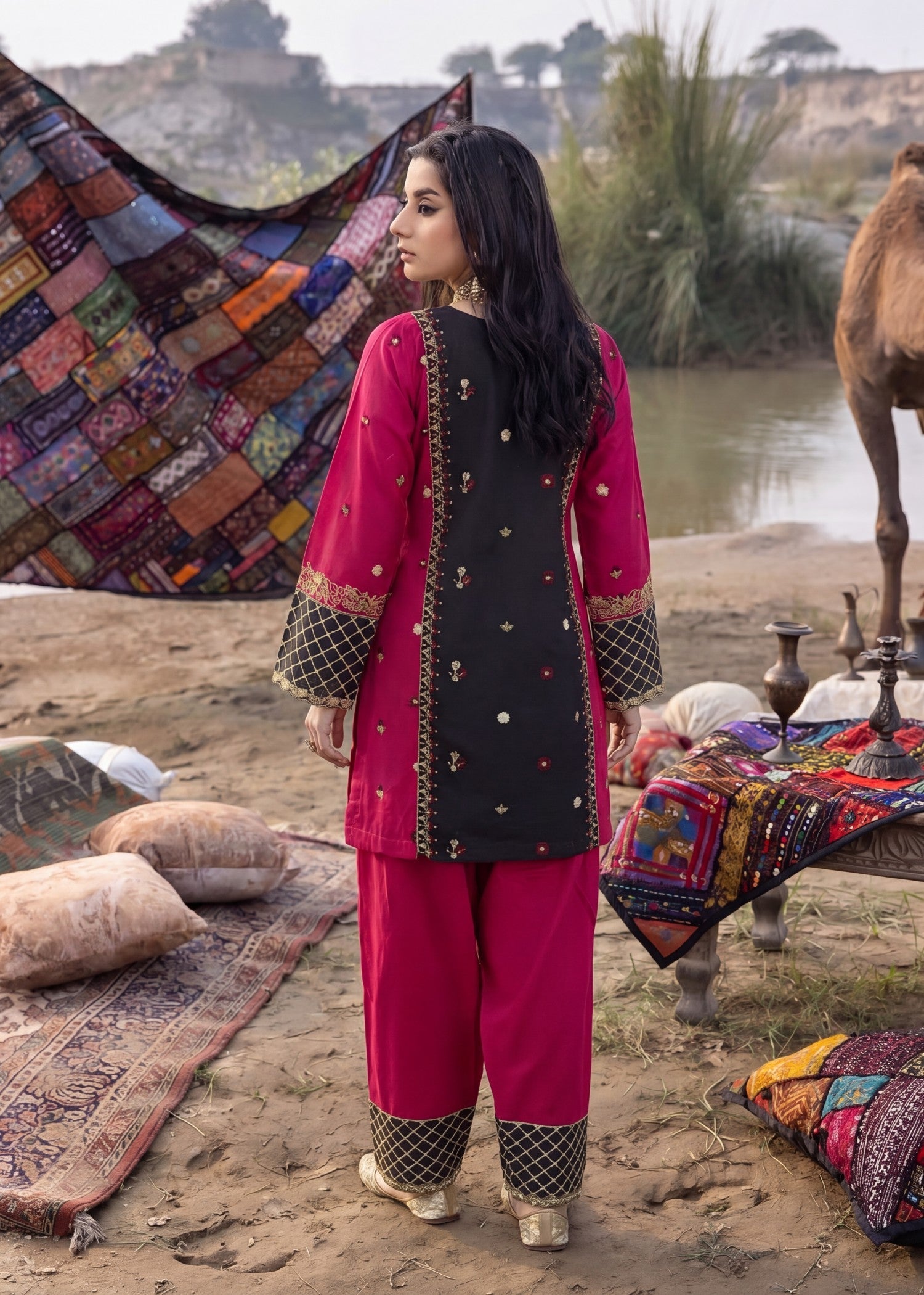 Pakistani Designer Multi Lawn Suit Online in KSA Riyadh Saudi Arabia Oman Bahrain Qatar