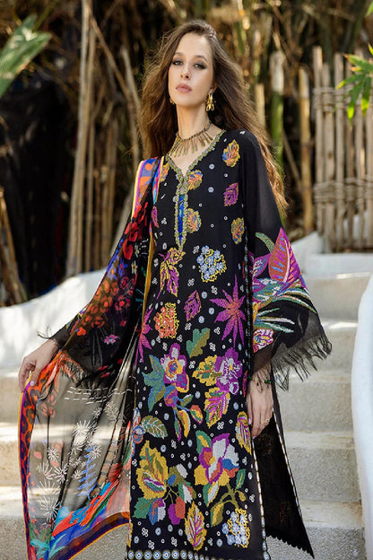 Pakistani Designer multicolor Lawn Salwar Kameez Online in KSA Riyadh Saudi Arabia Oman Bahrain Qatar