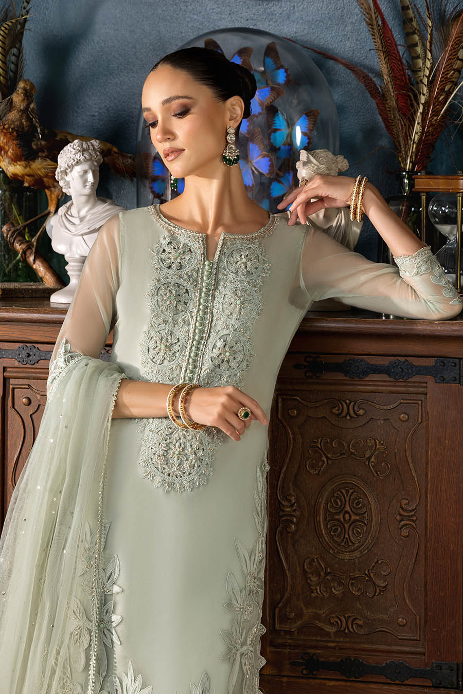 Pakistani Designer Organza Sharara Online in KSA Riyadh Saudi Arabia Oman Bahrain Qatar