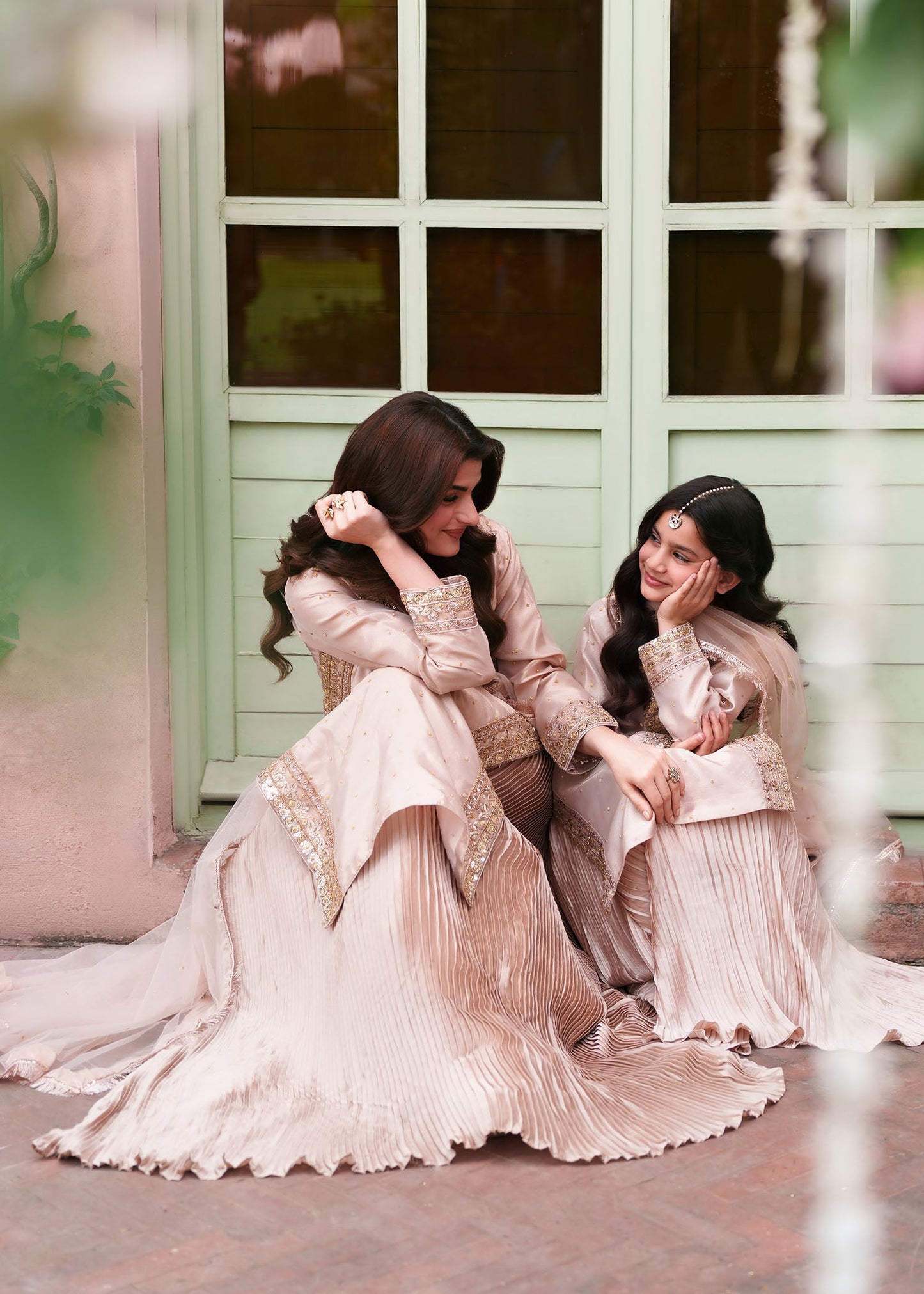 Pakistani Designer Pastel Pink Lehenga Choli Online in KSA Riyadh Saudi Arabia Oman Bahrain Qatar