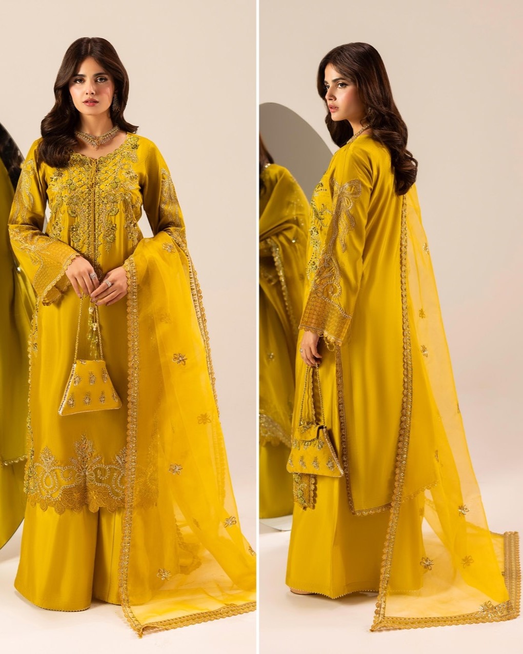 Pakistani Designer Raw Silk Embroidered Salwar Kameez Online in KSA Riyadh Saudi Arabia Oman Bahrain Qatar