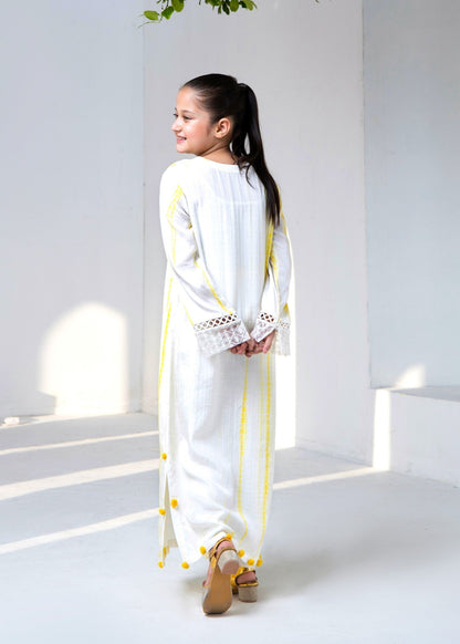 Pakistani Designer White Embellished Raw Silk Suit Online in UK USA Canada