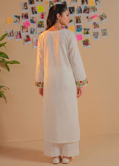 Pakistani Designer White Lawn Suit for Women Online in KSA Riyadh Saudi Arabia Oman Bahrain Qatar
