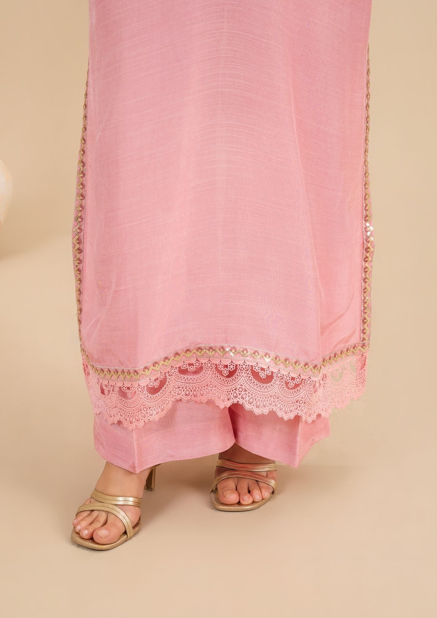 Pakistani Embroidered Blush Pink Viscose Raw Silk Festive Suit Online in KSA Riyadh Saudi Arabia Oman Bahrain Qatar