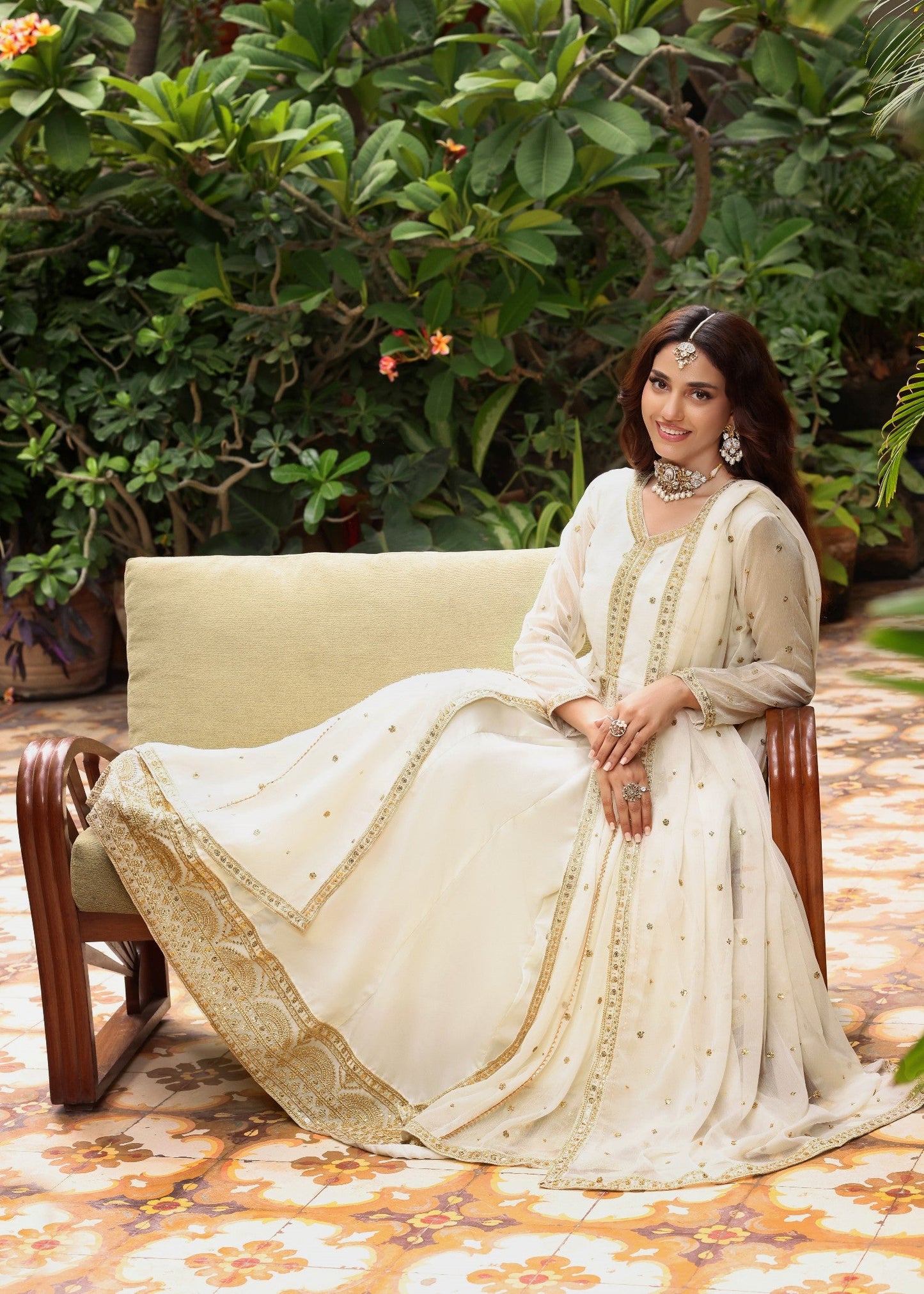 Pakistani Embroidered Chiffon Pishwas for Party Wear Online in Dubai UAE Abudhabi Ajman Sharjah