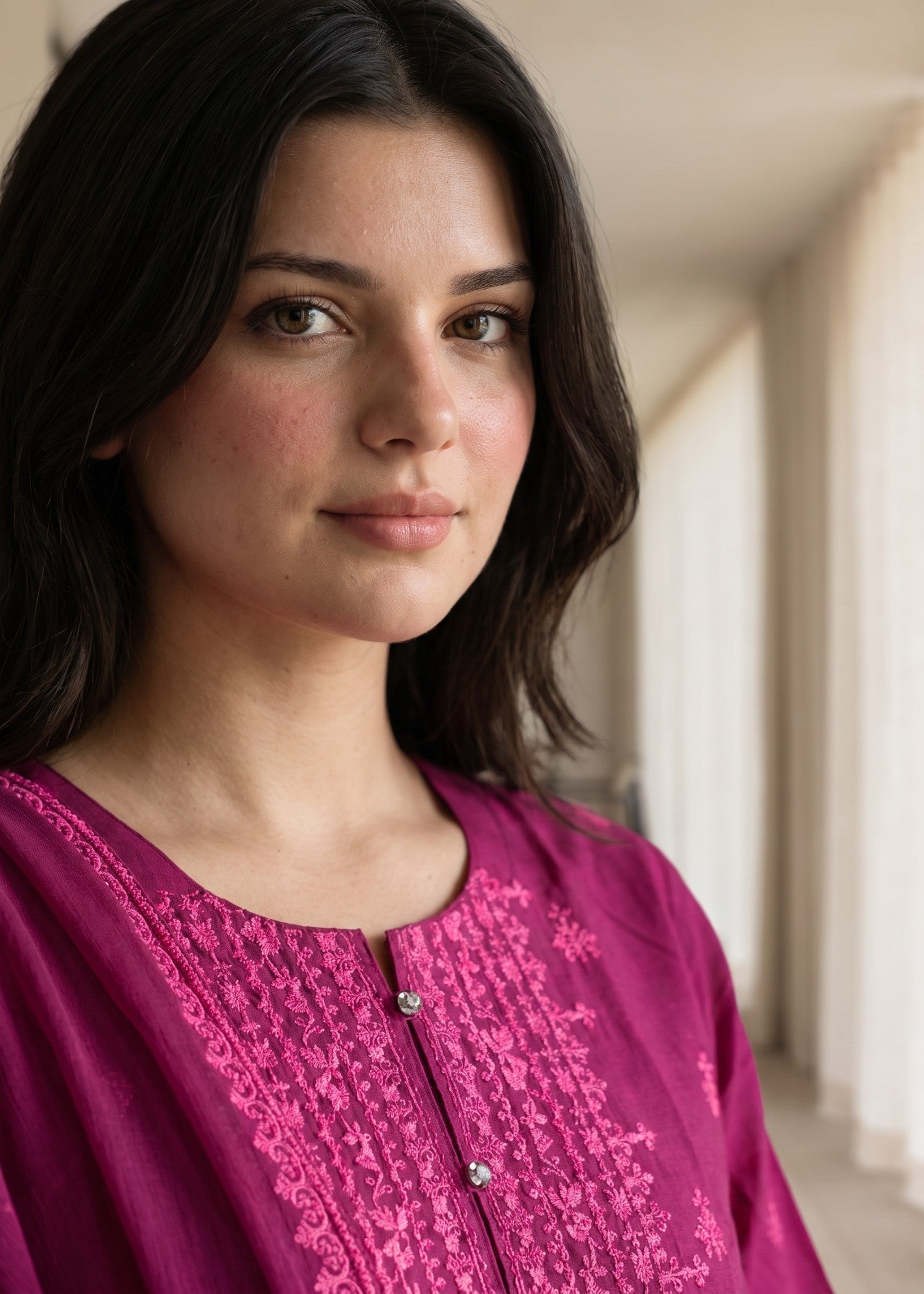 Pakistani Embroidered Cotton Suit Online in Sri Lanka India Australia