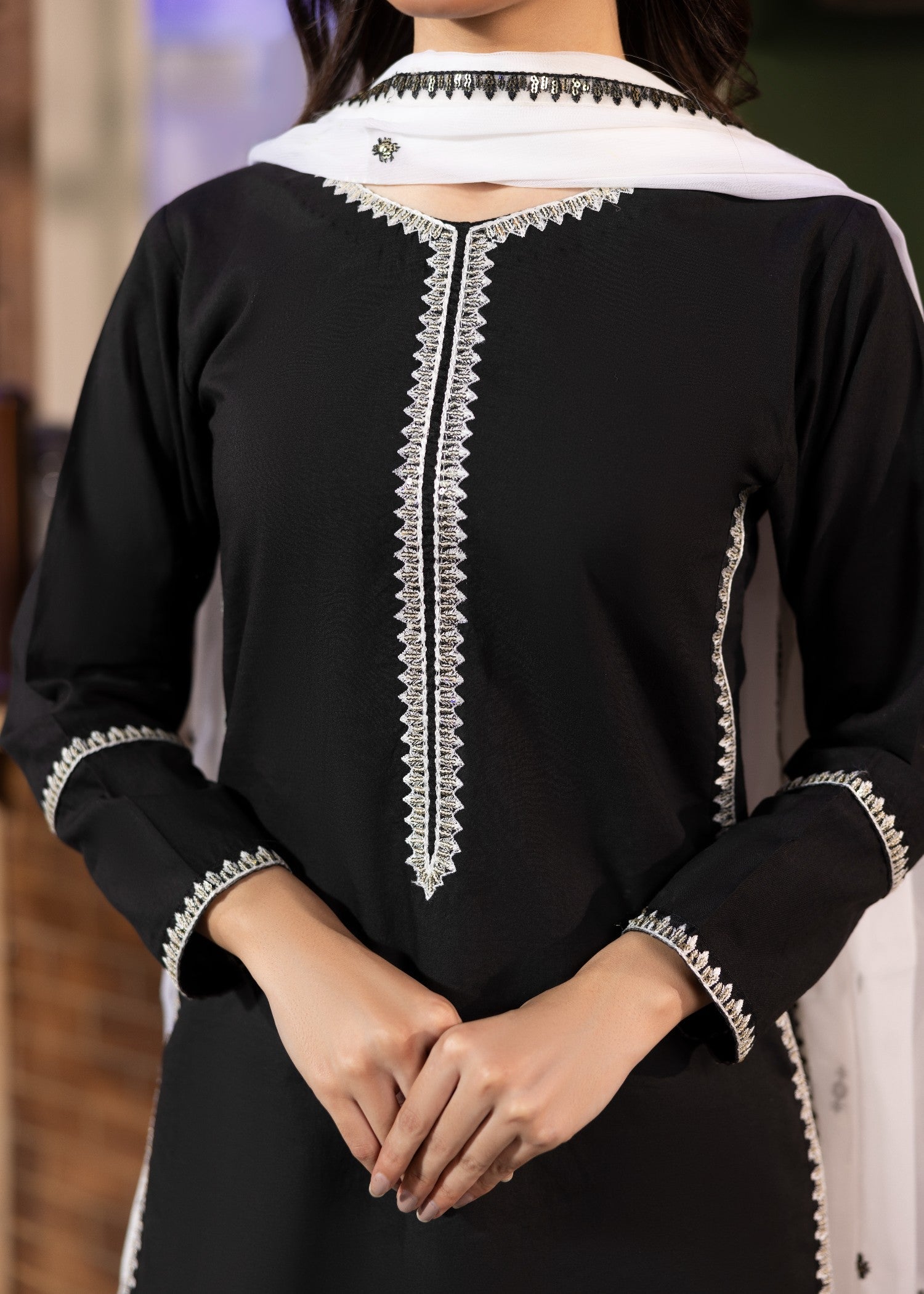 Pakistani Embroidered Lawn Sharara for Women Online in KSA Riyadh Saudi Arabia Oman Bahrain Qatar