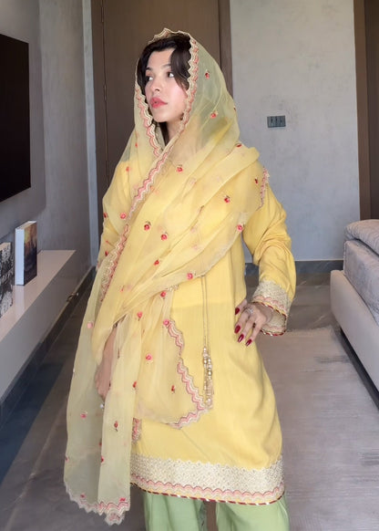 Pakistani Embroidered Raw Silk Farshi Shalwar Suit Online in KSA Riyadh Saudi Arabia Oman Bahrain Qatar