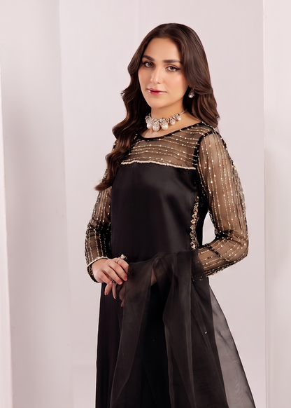 Pakistani Embroidered Silk Partywear Suit Online in Sri Lanka India Australia