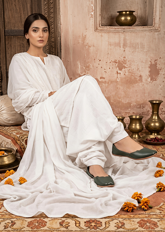 Pakistani Khussa Mojari Dark Green Online in KSA Riyadh Saudi Arabia Oman Bahrain Qatar