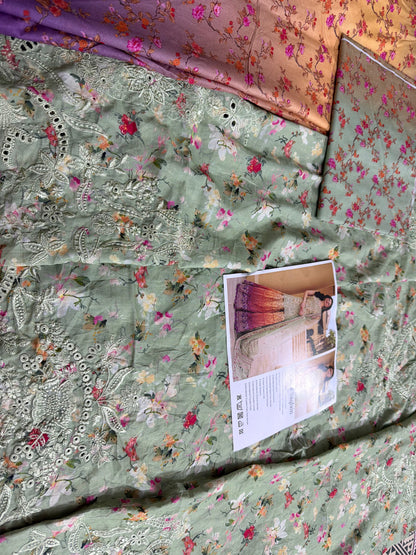 Pakistani Multi Lawn Suit for Women Online in UK USA Canada