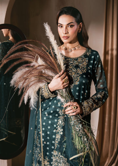 Pakistani Partywear Organza Sharara Gharara Online in Dubai UAE Abudhabi Ajman Sharjah