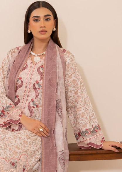 Pakistani Pink Pure Cotton Summer Suit Online in KSA Riyadh Saudi Arabia Oman Bahrain Qatar
