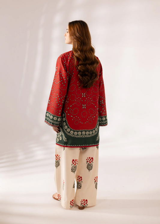 Pakistani Printed Lawn Kurta Pajama for Women Online in KSA Riyadh Saudi Arabia Oman Bahrain Qatar