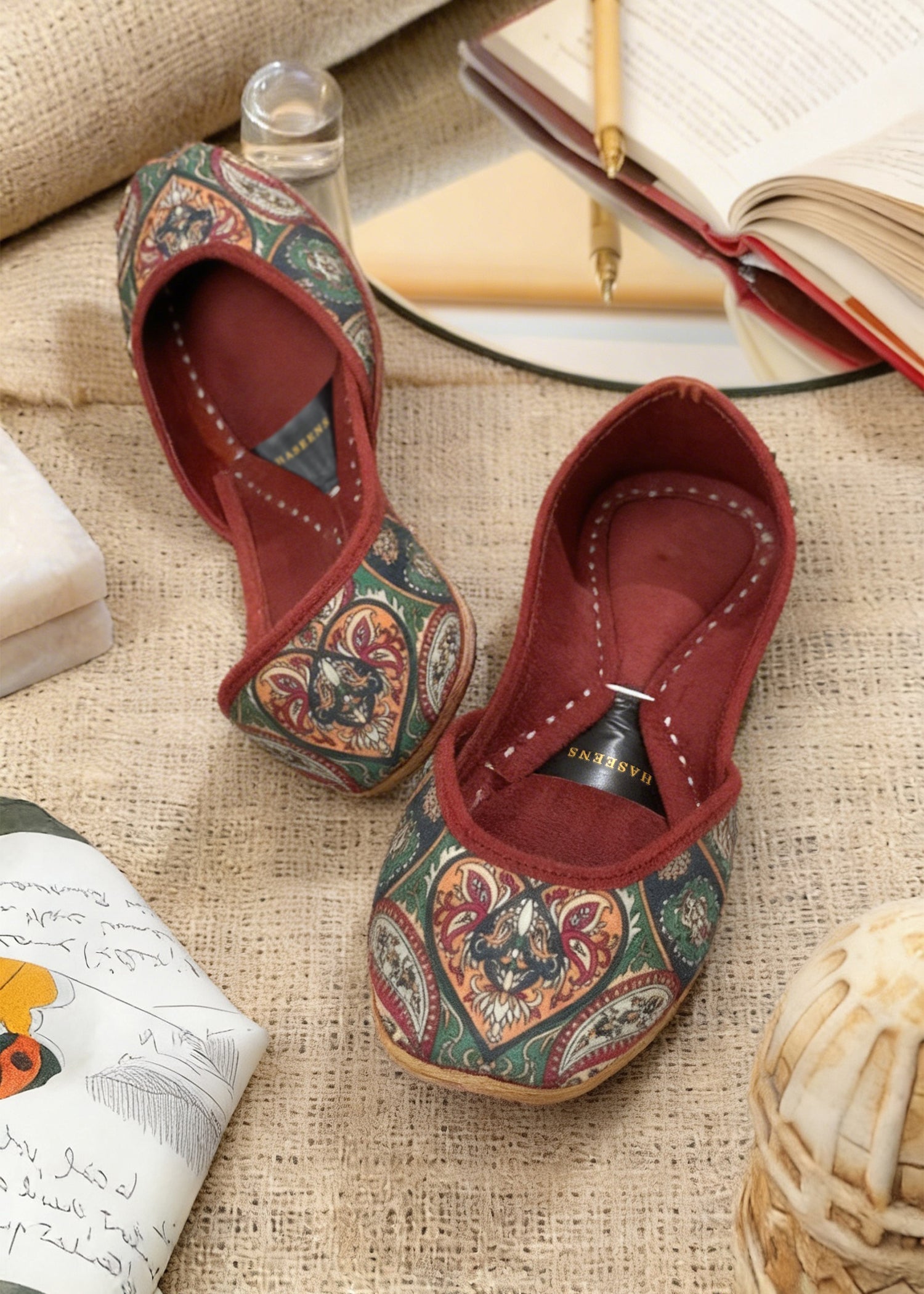 Pakistani Velvet Jutti for Women Online in Sri Lanka India Australia