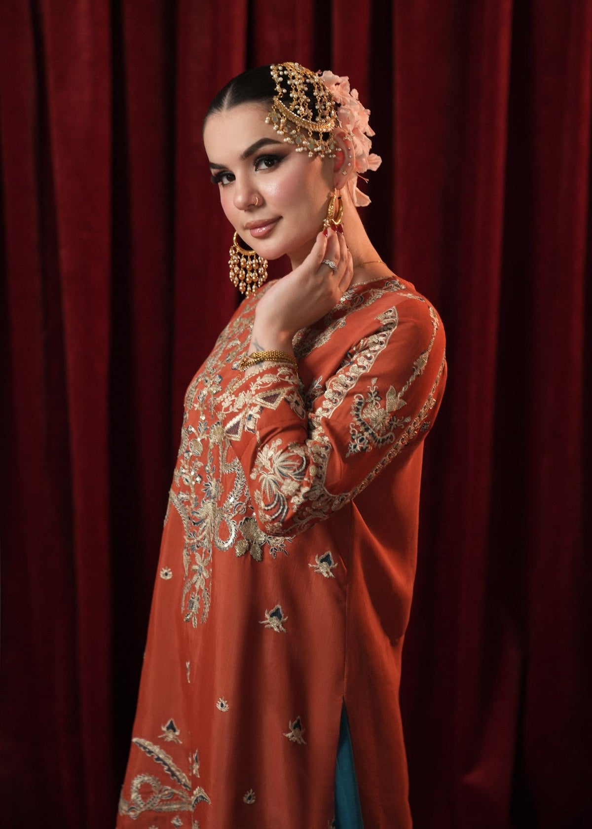 Pakistani Wedding and Bridal Sharara Online in KSA Riyadh Saudi Arabia Oman Bahrain Qatar
