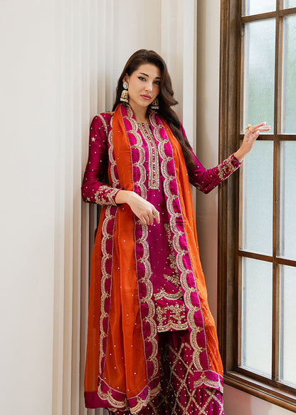 Pakistani Wedding Guest Charmuse Suit Online in KSA Riyadh Saudi Arabia Oman Bahrain Qatar
