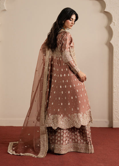 Pakistani Wedding Guest Wear Organza Sharara Online in Sri Lanka India Australia