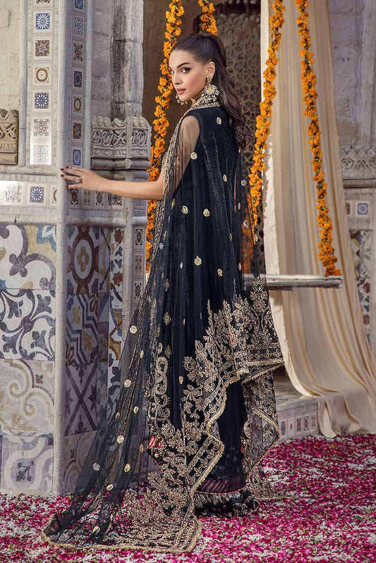Hand Embroidered Sharara with Stone Work