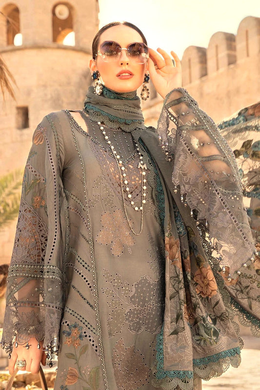 Chikankari Lawn Suit with Cut Work Details