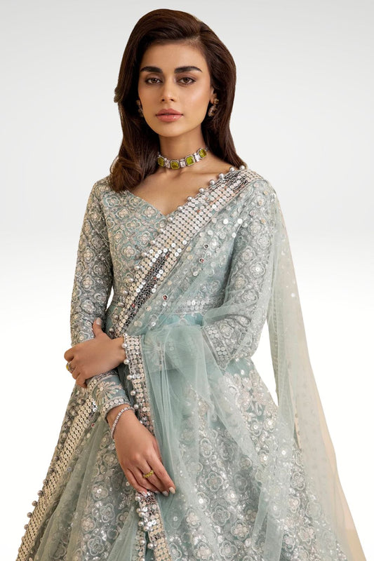 Powder Blue Handmade Suit