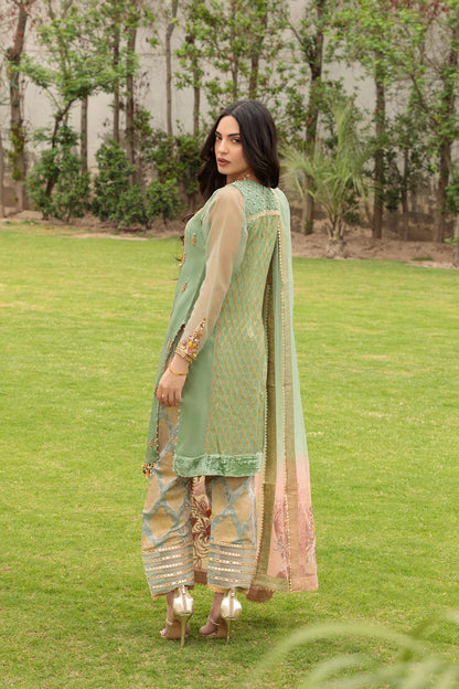 Mint Green Readymade Pure Cotton Suit