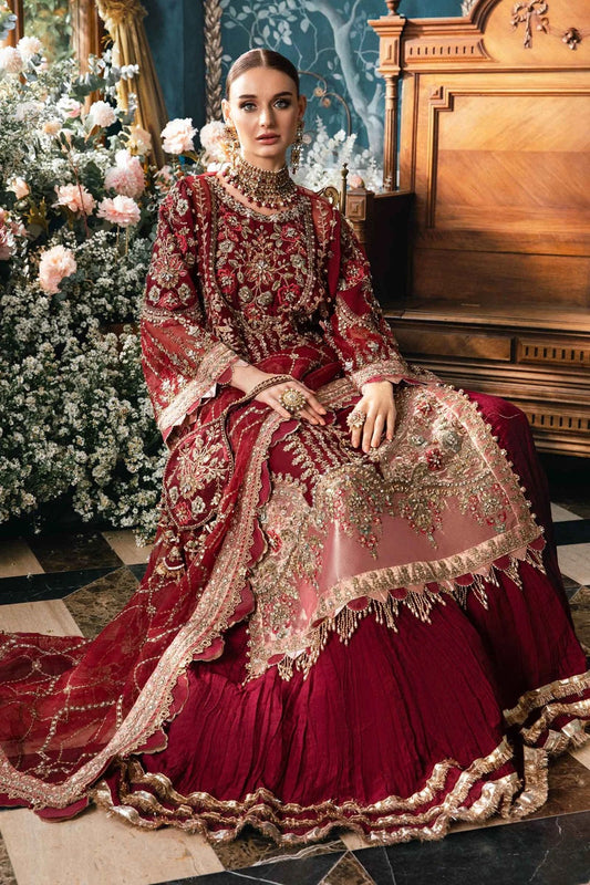 Bridal Handmade Crushed Sharara