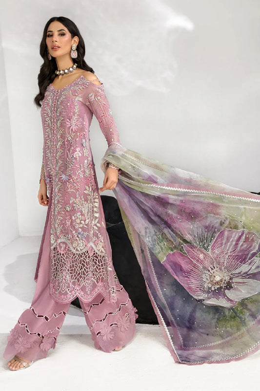 Handmade Chiffon Suit with Dupatta